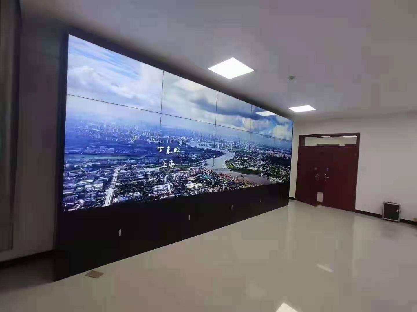 杨陵拼接屏-55寸京东方液晶拼接屏3X4案例展示